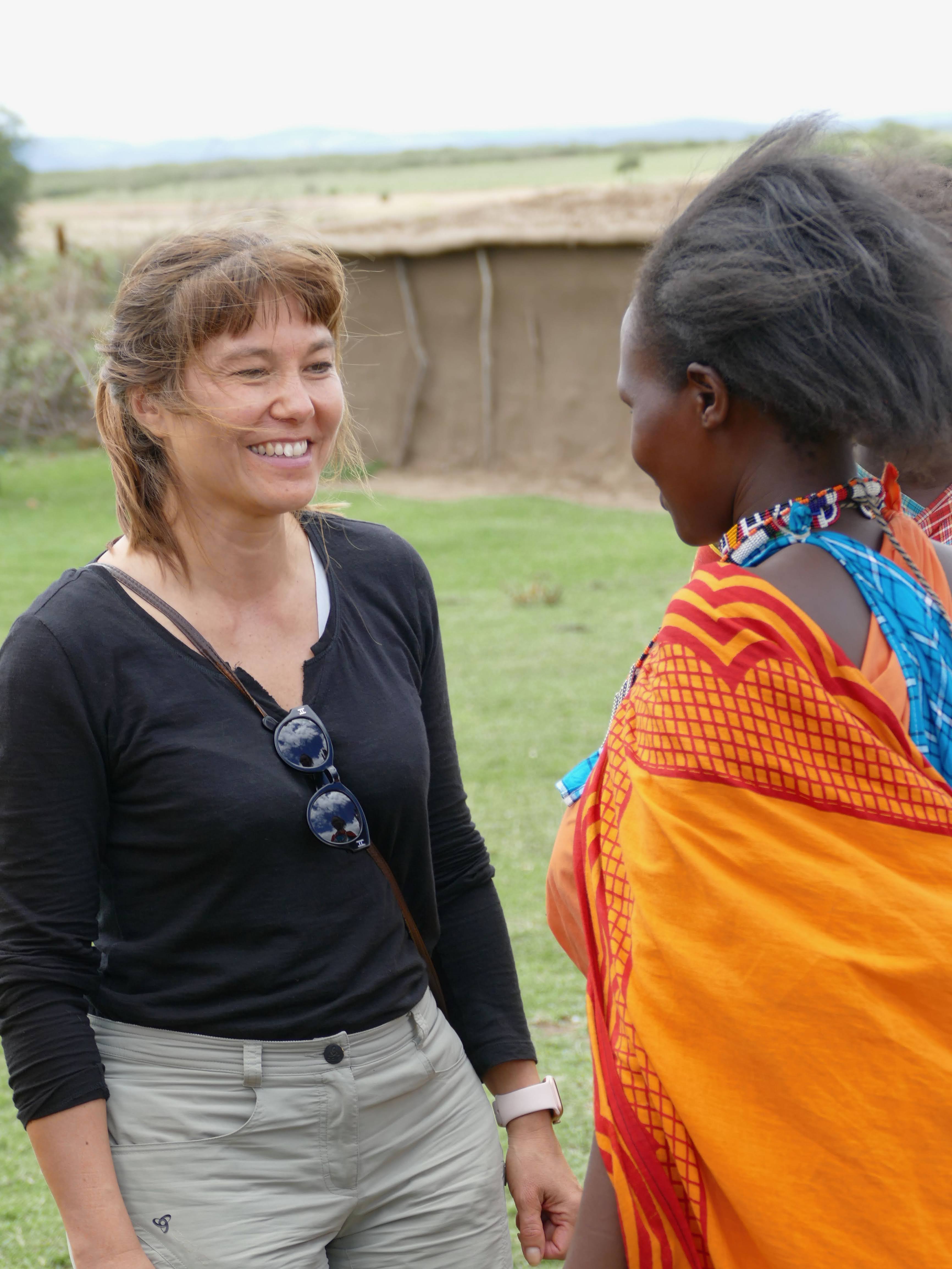 Sandrine coaching session